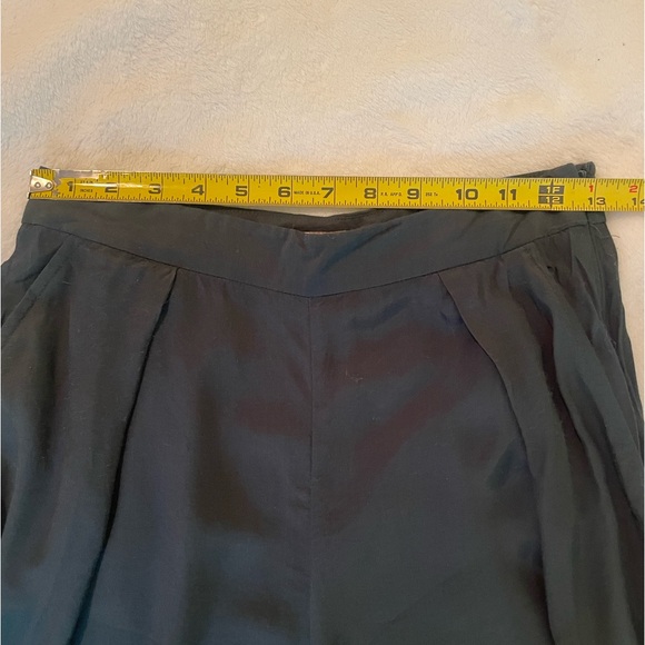 Wide Leg Palazzo Pant (dark green) - Picture 8 of 8